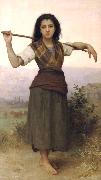 The Shepherdess Adolphe Bouguereau
